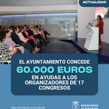 Albacete apuesta por el turismo MICE con 60.000 euros en ayudas.

La Junta de G...