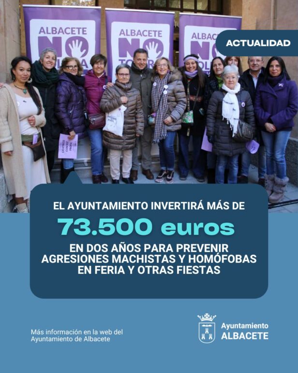El Ayuntamiento de Albacete destinará 73.557 euros a un nuevo contrato de servic...