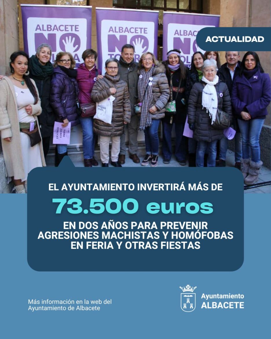 El Ayuntamiento de Albacete destinará 73.557 euros a un nuevo contrato de servic...