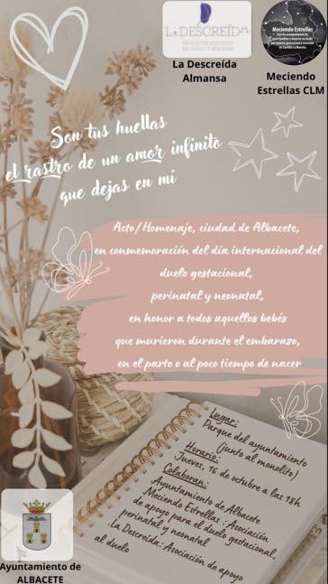 Un año más se rinde homenaje por la muerte gestacional, perinatal y neonatal en ...