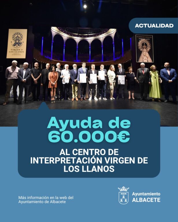 El Ayuntamiento de Albacete ha concedido una ayuda de 60.000 € al Centro de Inte...