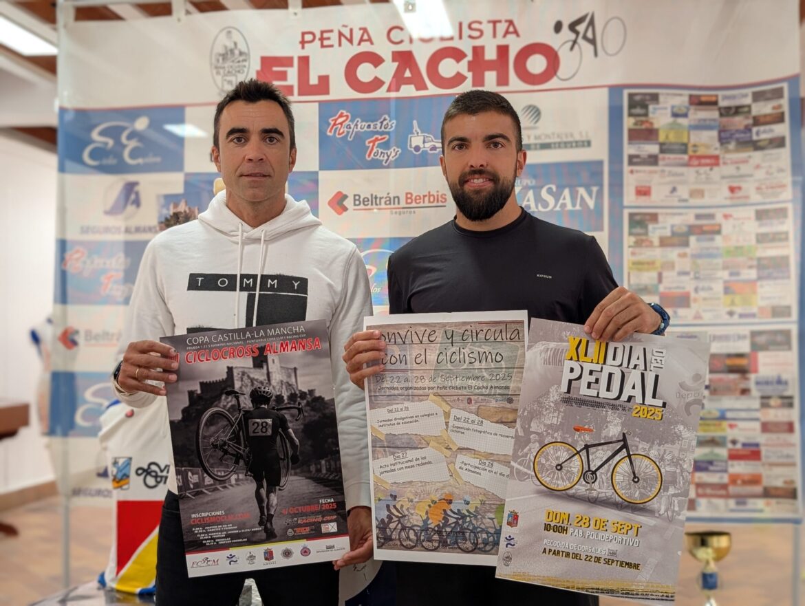 El ciclismo toma protagonismo en Almansa con tres grandes eventos