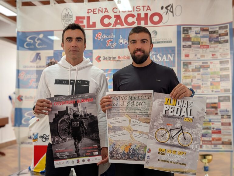 El ciclismo toma protagonismo en Almansa con tres grandes eventos