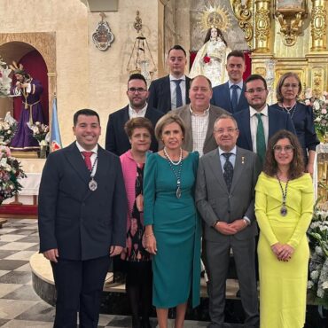 El diputado nacional Antonio Martínez Gómez, junto al diputado provincial Juan Á...