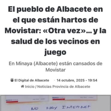 Page es el rey del engaño luego va y dice que van bien las comunicaciones en CLM...