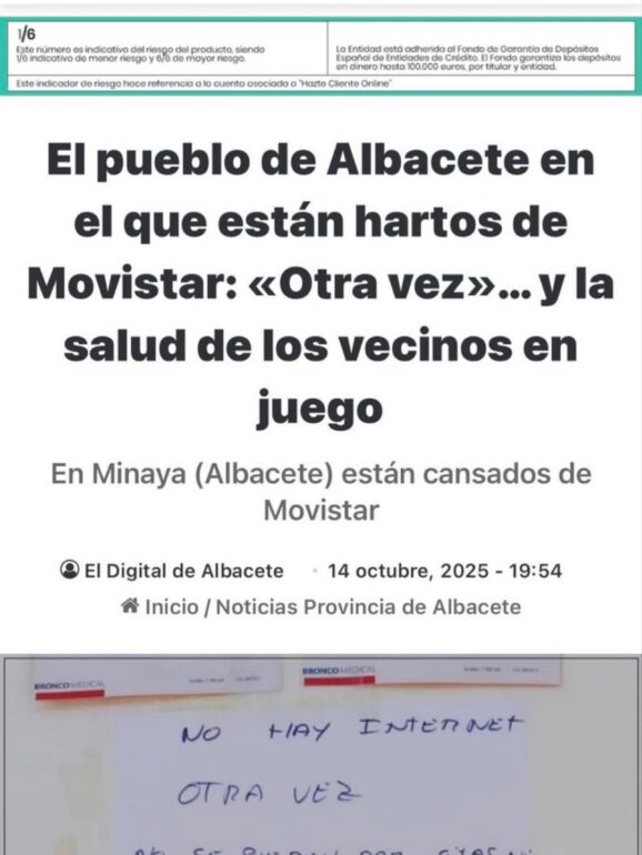 Page es el rey del engaño luego va y dice que van bien las comunicaciones en CLM...