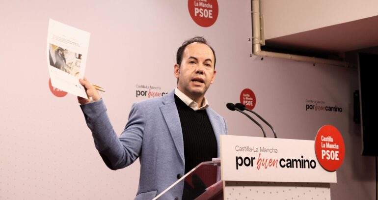 El PSOE cuestiona a la oposición en CLM: “Núñez cobró kilometraje teniendo coche oficial y Vox financia a Abascal con 35.000 euros”