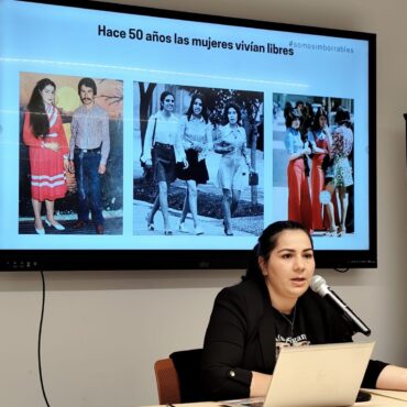 Nuestra concejala Anabel Garrido ha asistido a la conferencia de Khadija Amin, p...