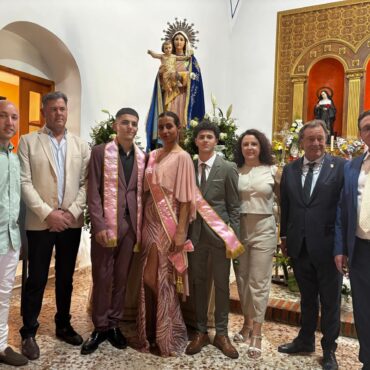 Los diputados provinciales Ángel Alfaro y Juan José Grande, han acompañado hoy a...