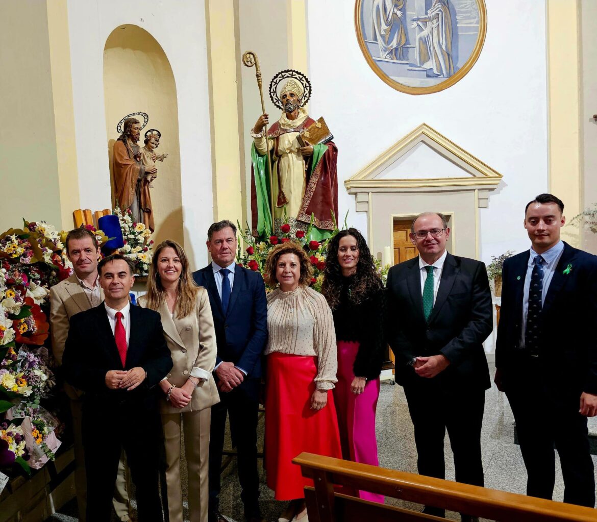 Los diputados provinciales, Ángel Alfaro, Mª Dolores Murcia y Antonio Martínez j...