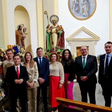 Los diputados provinciales, Ángel Alfaro, Mª Dolores Murcia y Antonio Martínez j...