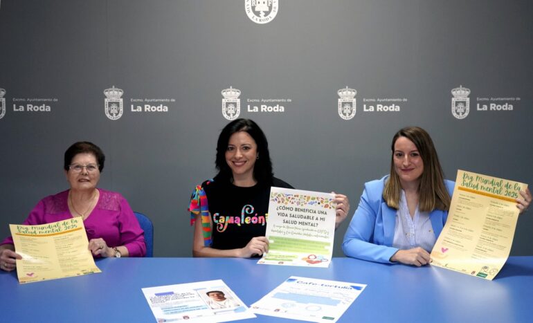 La Roda acogerá el próximo viernes el acto regional del Día Mundial de la Salud Mental 2025




3 de octubre, 2025





AyuntamientoIgualdadInfanciaJuventudNoticiasObservatorio de la DiscapacidadSanidadServicios Sociales