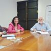 Tobarra: Delegado de la Junta y alcaldesa analizan proyectos municipales.