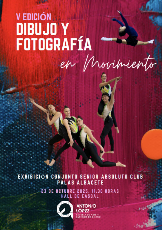 "Arte en acción en la EASDAL: dibujo y fotografía en movimiento con el Conjunto Sénior Absoluto del Club Palas Albacete" - SURCO CLM, Diario digital