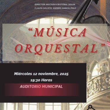Os invitamos a disfrutar del concierto ‘Música orquestal’ que mañana miércoles, ...