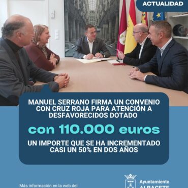 Albacete incrementa su compromiso con Cruz Roja en la atención a los más vulner...