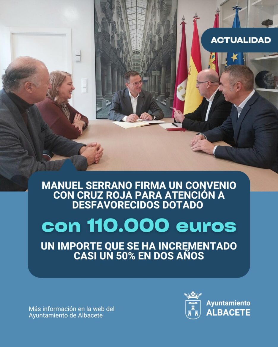Albacete incrementa su compromiso con Cruz Roja en la atención a los más vulner...