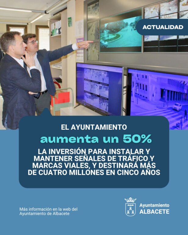 El Ayuntamiento refuerza la seguridad vial con una inversión histórica.

La Jun...