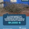 Albacete destina 91.000 € a reponer cableado de alumbrado