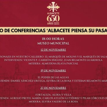 𝐂𝐨𝐦𝐢𝐞𝐧𝐳𝐚 𝐞𝐥 𝐜𝐢𝐜𝐥𝐨 𝐝𝐞 𝐜𝐨𝐧𝐟𝐞𝐫𝐞𝐧𝐜𝐢𝐚𝐬 ❞𝐀𝐥𝐛𝐚𝐜𝐞𝐭𝐞 𝐩𝐢𝐞𝐧𝐬𝐚 𝐬𝐮 𝐩𝐚𝐬𝐚𝐝𝐨❞ 

Dentro de los a...