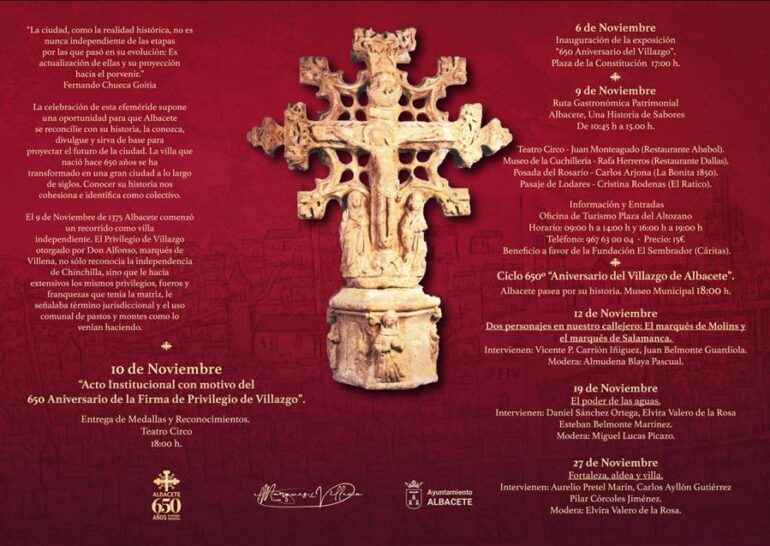 Inauguración Expo "650 Aniversario del Villazgo"

Esta tarde se ha inaugurado la...