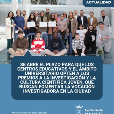 Albacete impulsa la vocación científica entre jóvenes con los Premios a la Inve...