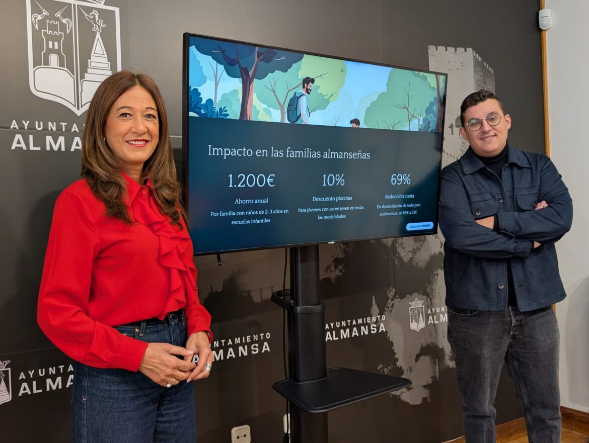 Más de 1.200€ de ahorro a familias con hijos nacidos en 2024 y un 69% de reducción para autónomos con sede en el vivero de empresas