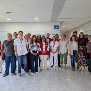 El Hospital General de Almansa acoge la exposición fotográfica “Tu objetivo, nuestro principio” en conmemoración del centenario de Cruz Roja