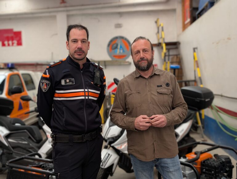 Protección Civil de Almansa incorpora dos motobombas de gran caudal y dos motocicletas a su parque móvil