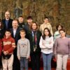 Alumnos de Villarrobledo (Albacete) visitan Presidencia por concurso europeo