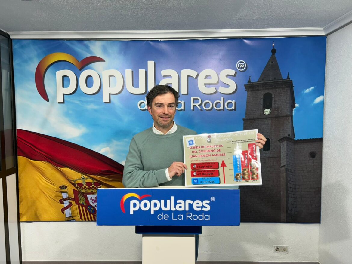 El portavoz del Grupo Popular en La Roda, Eduardo Sánchez, ha criticado la modif...