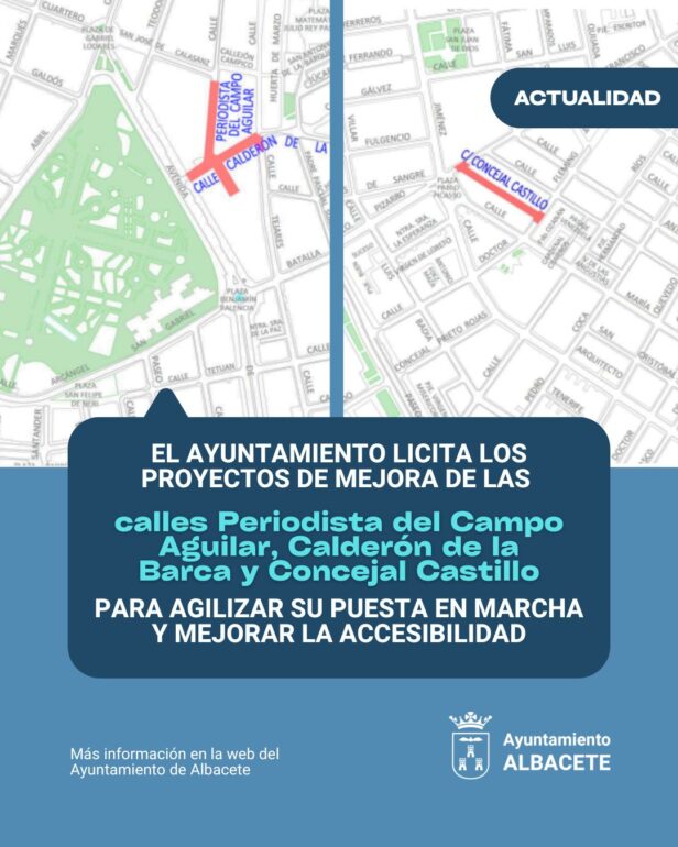 La Junta de Gobierno Local ha aprobado la licitación conjunta de los proyectos ...